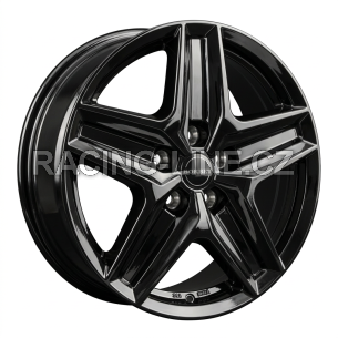 Alu kola BORBET CWZ, 18x7.5 5x118 ET53, černá lesklá (zátěžová)