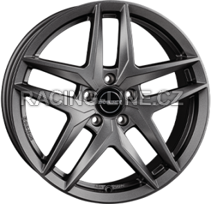 Alu kola BORBET Z, 18x7.5 5x112 ET40, tmavě šedivá matná
