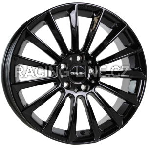 Alu kola CARMANI CA17, 20x8.5 5x112 ET40, černá lesklá