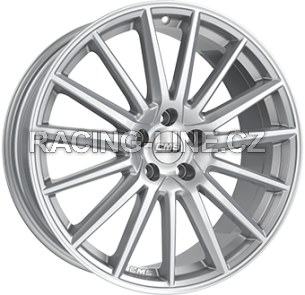 Alu kola CMS C23, 18x9 5x112 ET30, stříbrná (zátěžová)