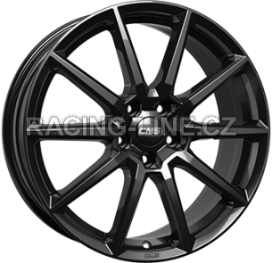 Alu kola CMS C39, 16x6.5 5x114.3 ET32, černá lesklá