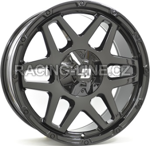 Alu kola DIESEL COLORADO, 20x9.5 6x139.7 ET35, černá lesklá (zátěžová)