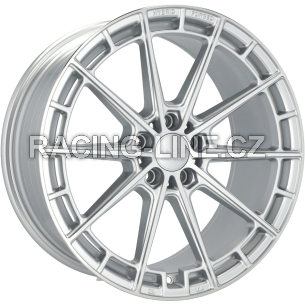 Alu kola Haxer HX019F, 19x8.5 5x112 ET40, stříbrná matná + leštění