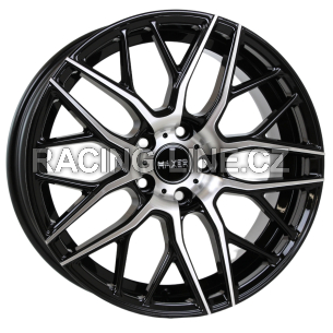 Alu kola Haxer HX038, 18x8 5x112 ET45, černá + leštění