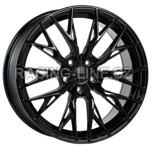 Alu kola Haxer HX042, 18x8 5x100 ET35, černá lesklá