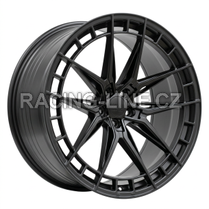 Alu kola Haxer HX046F, 20x10.5 5x120 ET40, černá matná (zátěžová)