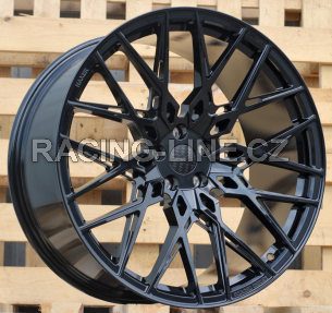 Alu kola Haxer HXF03, 21x10.5 5x112 ET30, černá lesklá