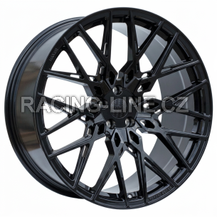Alu kola Haxer HXF03, 21x10.5 5x112 ET30, černá lesklá