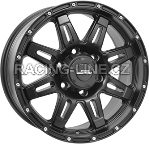 Alu kola INTER ACTION GRABBER, 17x8 6x139.7 ET40, černá matná (zátěžová)