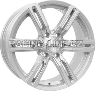 Alu kola INTER ACTION KARGIN 6, 16x6.5 6x120 ET50, stříbrná (zátěžová)