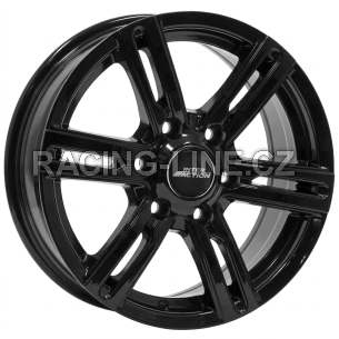 Alu kola INTER ACTION KARGIN 6, 16x7 6x130 ET50, černá lesklá (zátěžová)