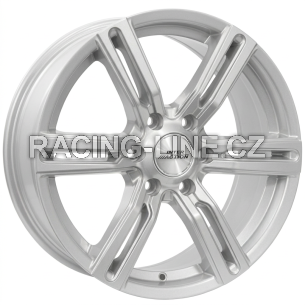 Alu kola INTER ACTION KARGIN 6, 16x7 6x130 ET50, stříbrná (zátěžová)