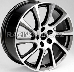 Alu kola IRMSCHER TURBO-STAR, 16x6 5x110 ET35, šedivá + leštění