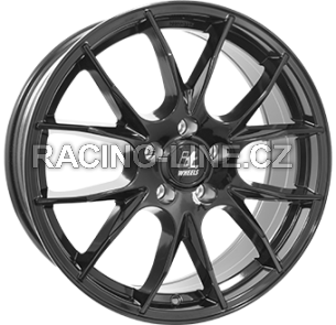 Alu kola IT WHEELS 2 KIRA, 19x8 5x114.3 ET48, černá lesklá (zátěžová)