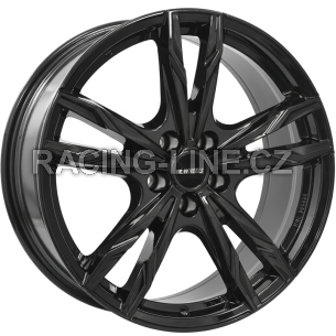 Alu kola IT WHEELS GINA, 17x7.5 5x114.3 ET50, černá lesklá (zátěžová)