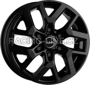 Alu kola MAK GRAVEL, 19x7.5 6x120 ET52, černá lesklá (zátěžová)