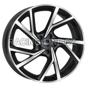 Alu kola MAK KASSEL, 19x8.5 5x112 ET37, černá lesklá + leštění (zátěžová)