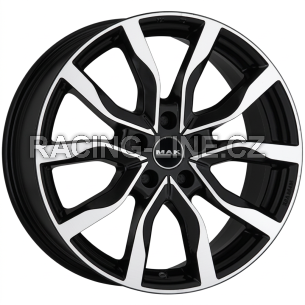 Alu kola MAK KOLN, 21x9.5 5x112 ET31, černá lesklá + leštění (zátěžová)