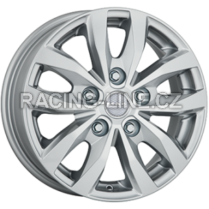 Alu kola MAK LOAD 5, 16x6.5 5x112 ET50, stříbrná (zátěžová)