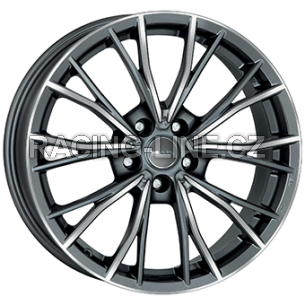 Alu kola MAK MARK, 19x8.5 5x120 ET38, šedivá + leštění (zátěžová)