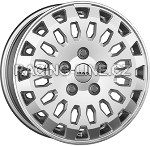 Alu kola MAK OVERLAND, 17x7 5x120 ET51, stříbrná (zátěžová)