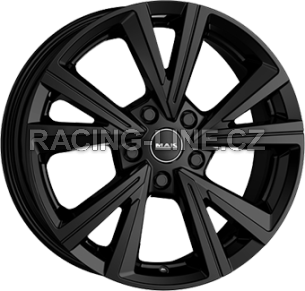 Alu kola MAK QVARZ, 18x8 5x112 ET39, černá lesklá (zátěžová)
