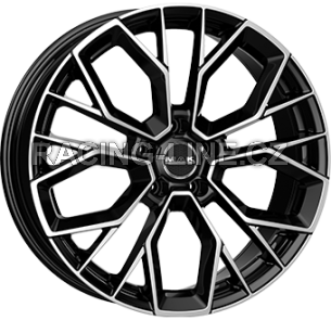 Alu kola MAK STILO, 19x8.5 5x112 ET40, černá lesklá + leštění (zátěžová)