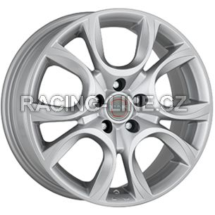 Alu kola MAK TORINO, 17x7 4x98 ET35, stříbrná