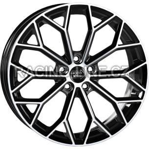Alu kola Mille Miglia MM1030, 18x8 5x108 ET45, černá + leštění