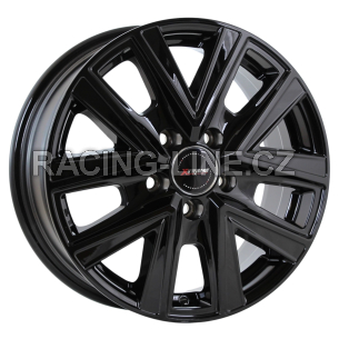 Alu kola Mille Miglia MMRX3, 16x6.5 5x160 ET60, černá lesklá (zátěžová)