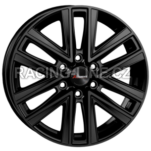 Alu kola Mille Miglia MMRX36, 17x6.5 6x120 ET50, černá lesklá (zátěžová)