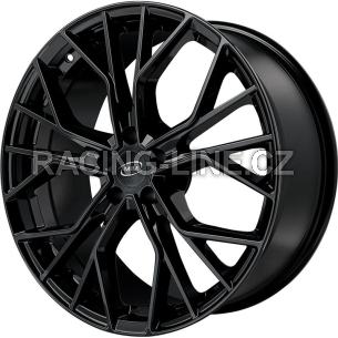 Alu kola MiM ANKY, 17x7.5 5x112 ET35, černá lesklá