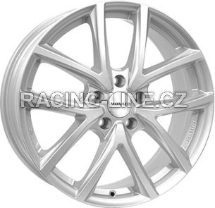 Alu kola MONACO WHEELS 2 CL2, 16x6.5 5x100 ET40, stříbrná