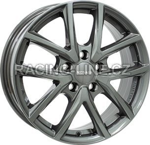 Alu kola MONACO WHEELS 2 CL2, 18x7.5 5x108 ET45, tmavě šedivá