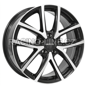 Alu kola MONACO WHEELS 2 CL2, 18x7.5 5x114.3 ET40, černá lesklá + leštění