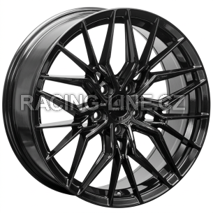 Alu kola MONACO WHEELS FF2, 18x8 5x112 ET45, černá lesklá