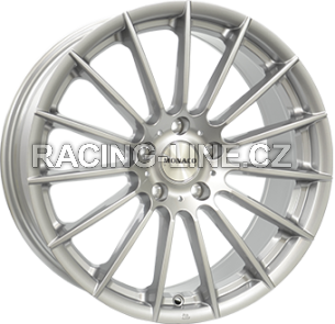 Alu kola MONACO WHEELS FORMULA, 17x7.5 5x112 ET45, stříbrná