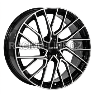 Alu kola MONACO WHEELS GP11, 19x8 5x114.3 ET47, černá lesklá + leštění