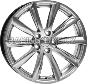 Alu kola MONACO WHEELS GP6, 19x8.5 5x114.3 ET46, titanová metalíza (zátěžová)