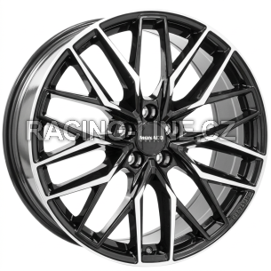 Alu kola MONACO WHEELS GPX, 20x9 5x112 ET30, černá lesklá + leštění (zátěžová)
