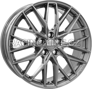 Alu kola MONACO WHEELS GPX, 20x9 5x114.3 ET38, šedivá lesklá (zátěžová)