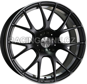 Alu kola MONACO WHEELS MIRABEAU, 18x8 5x120 ET35, černá matná + leštění