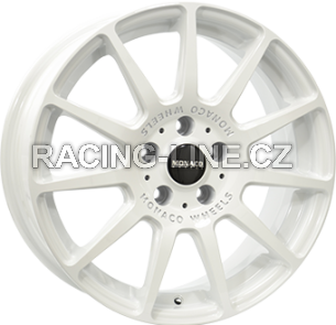 Alu kola MONACO WHEELS RALLYE, 17x7 4x100 ET40, bílá