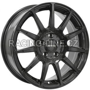 Alu kola MONACO WHEELS RALLYE, 17x7 4x100 ET40, černá lesklá