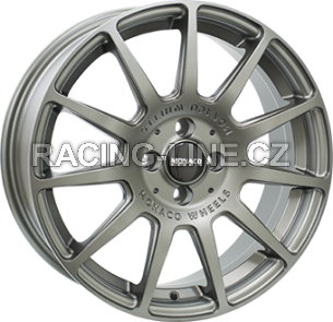 Alu kola MONACO WHEELS RALLYE, 17x7 4x100 ET40, tmavě šedivá matná