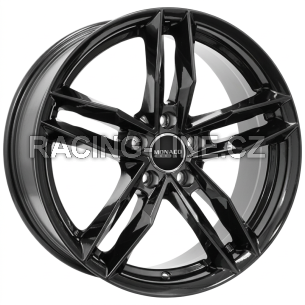 Alu kola MONACO WHEELS RR8M, 18x8 5x112 ET45, černá lesklá