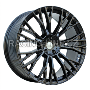 Alu kola Racing Line 3S1111, 21x10.5 5x112 ET43, černá lesklá (zátěžová)