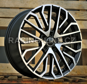 Alu kola Racing Line 3S1261, 19x8 5x112 ET35, černá + leštění