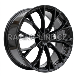 Alu kola Racing Line 3S1279, 18x7.5 5x112 ET51, černá lesklá