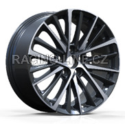 Alu kola Racing Line 3S1366, 18x8 5x114.3 ET42, černá + leštění